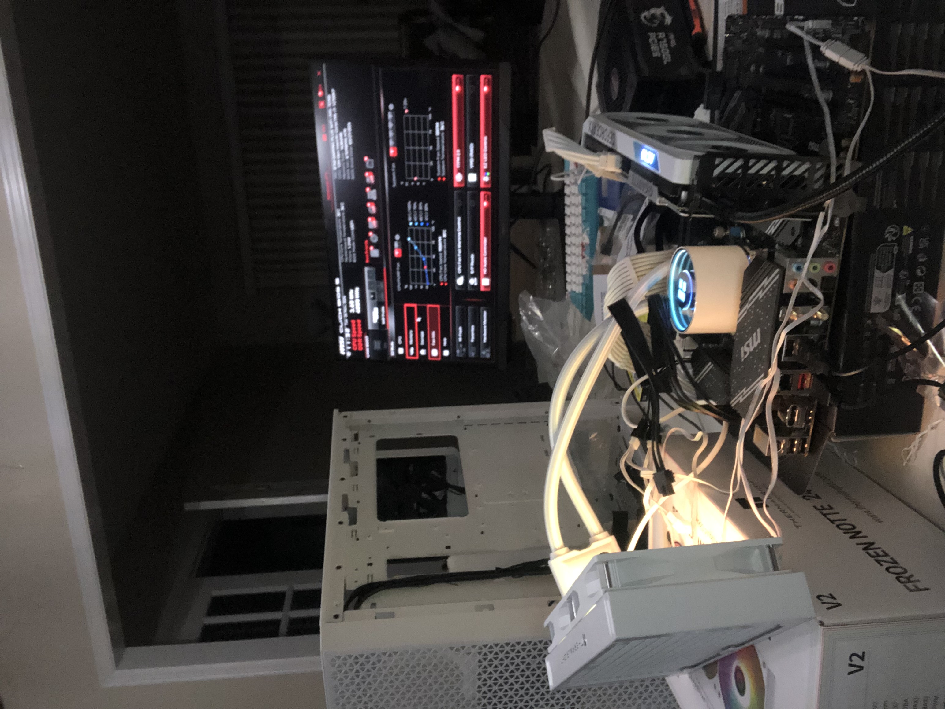 Completed desktop system